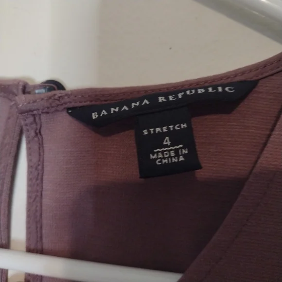 Banana Republic sleeveless purple lilac dress dress size 4 - Picture 2 of 3